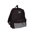 thumbnail image 1 of Vans Realm Classic Black Iridescent Check Backpack School Bag, 1 of 6