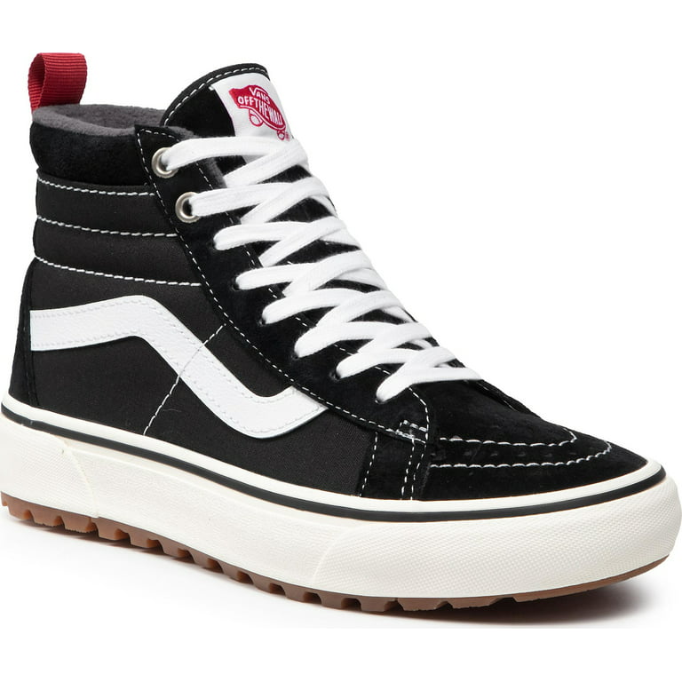 Vans SK8-HI MTE-1 Shoes, Black/True White, 11.5 US / 13 US,