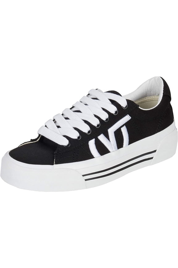 Sid Ni Staple VN0A4BNFOS71 Unisex Black/White Causal Shoes FB210 (7.5)