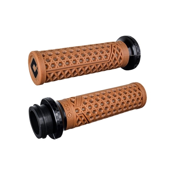 Odi V31VITWGR-BC Vans V-Twin TBW Lock-On Grips - Gum/Black