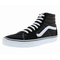 thumbnail image 1 of Vans Sk8 Hi Unisex Shoes Size 3.5, Color: Black/White, 1 of 5