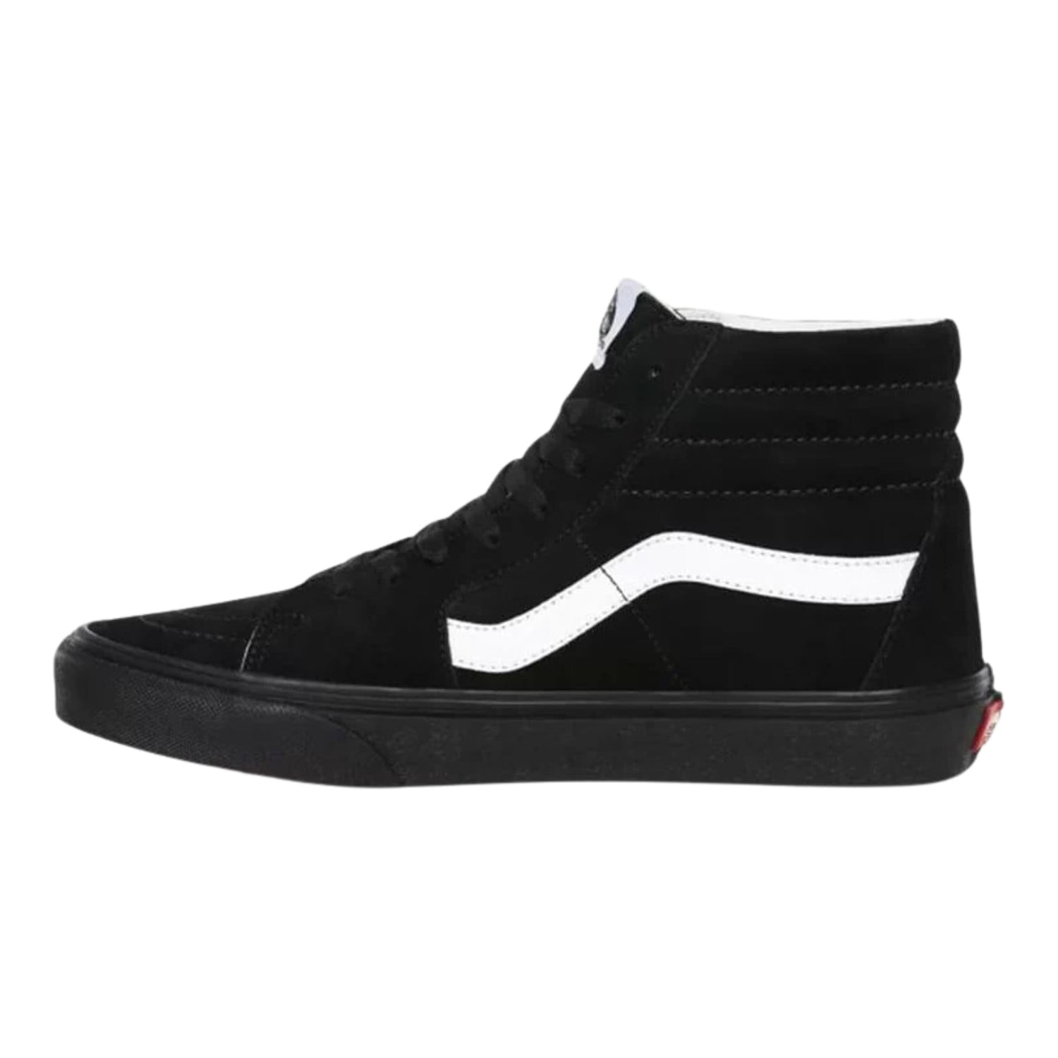 mens all black high top vans