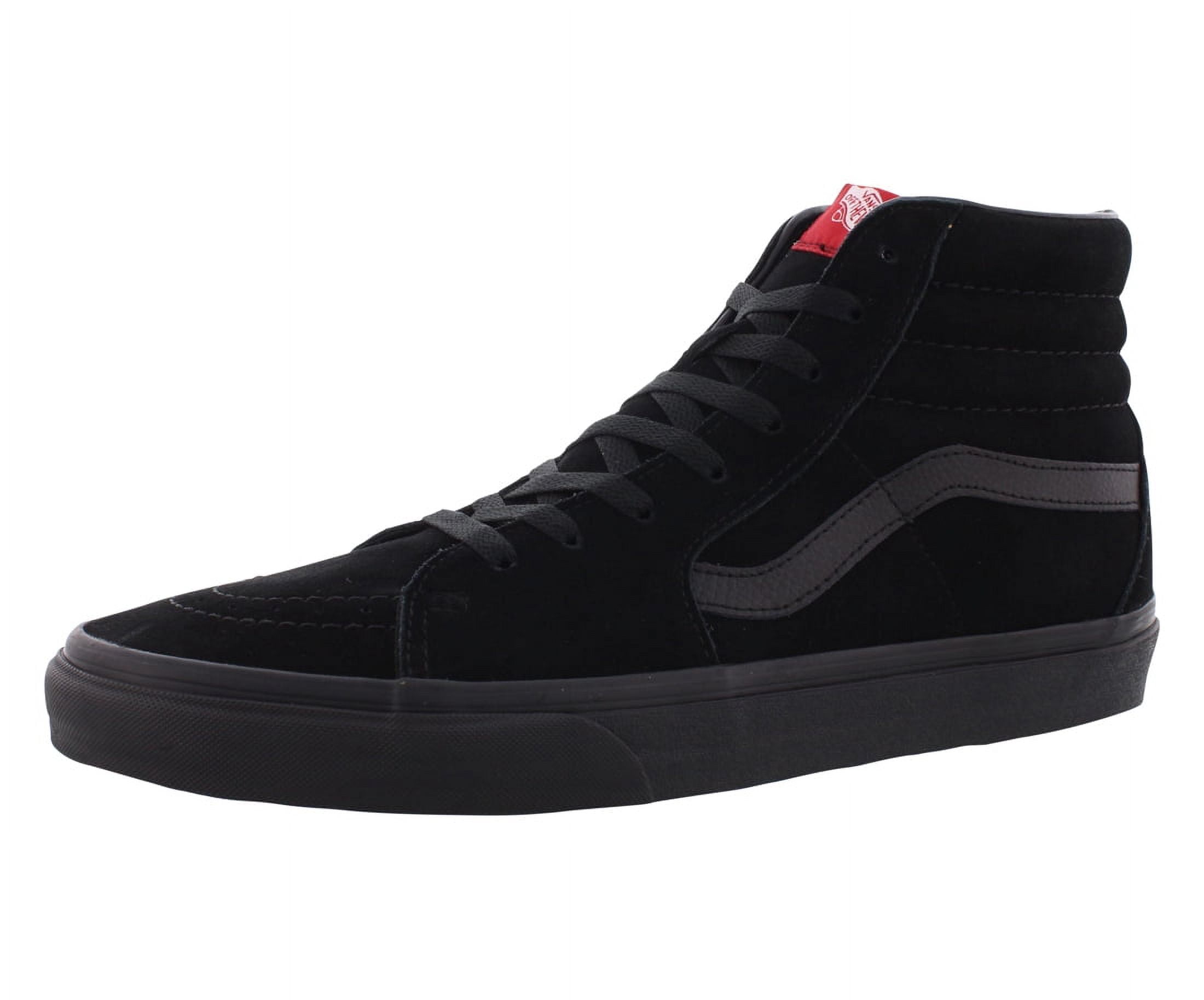 Vans Sk8-hi Classic Skate Shoes Twill Plein Air 13 Men/ 14.5 Women Vans | Skate Sk8-Hi Black/Black Skate Shoe main image 4