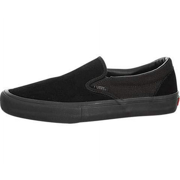 Vans Slip-On Pro Blackout Suede/Canvas Men's 6.5, Women's 8