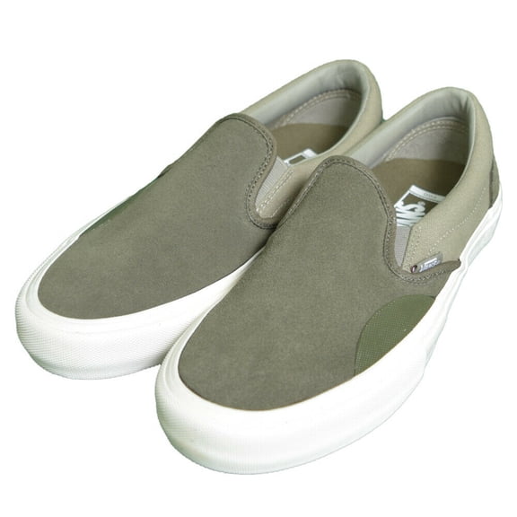 Vans Slip On Pro Grape Leaf/Laurel Oak Men's Classic Skate Shoes Size 7.5