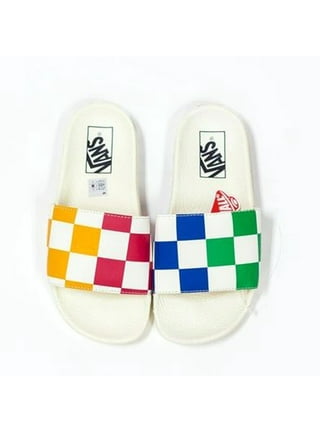 Adult rainbow vans sales