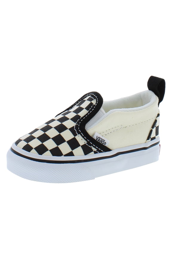 Slip-On V Unisex/Infant shoe size 4 Toddlers Casual VN0A34885GX Checkerboard/Black/White
