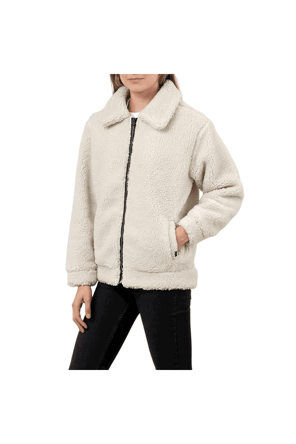 Snow Out Women's Sherpa Full Zip Jacket Size XS