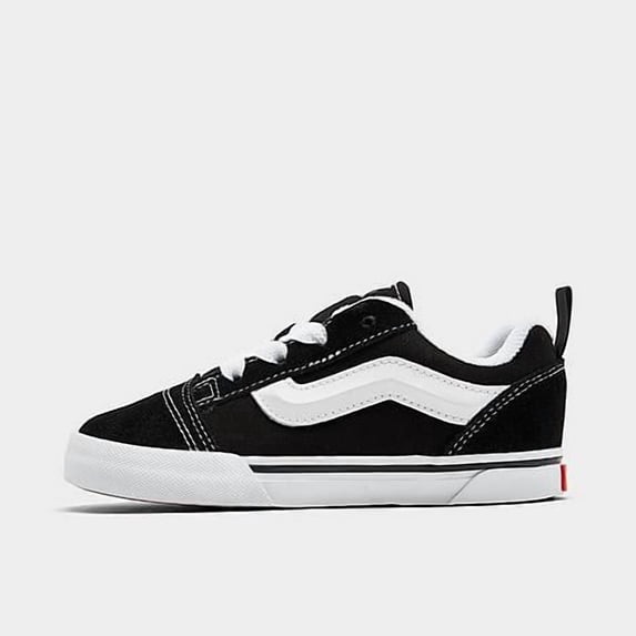 Vans Toddler Knu Skool Shoe Retro Black/True White 5