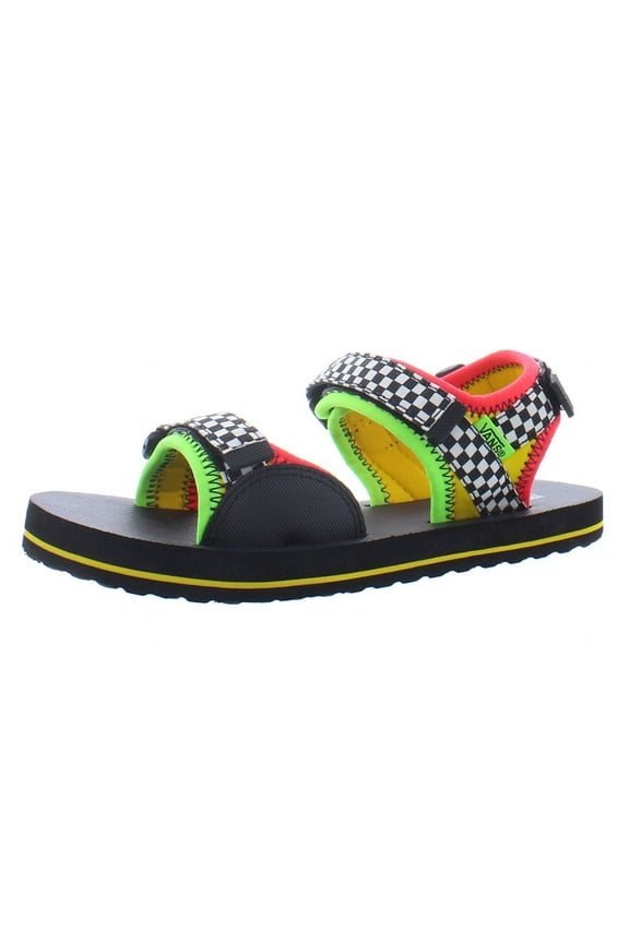 Tri-Lock Boys Shoes Size 13, Color: Black/Multi Checkered