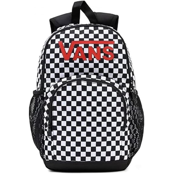 Vans Unisex Alumni Pack 5 Printed Backpack Checkerboard Black-white