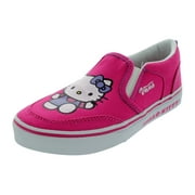 Vans Unisex Asher Hello Kitty Casual Skate Shoes, Black & Pink, Size 7