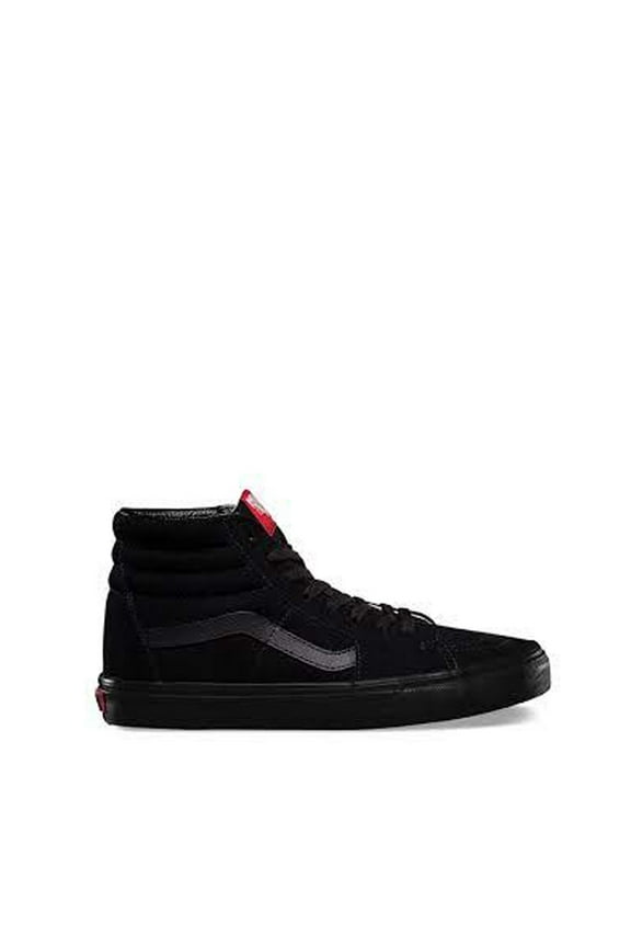 Unisex Canvas Sneakers, Black/Black, 6.5 US Men