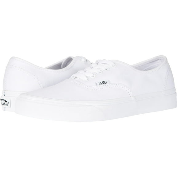 Vans Unisex Classic Authentic - True White - Size 12.5 Women/ 11 Men