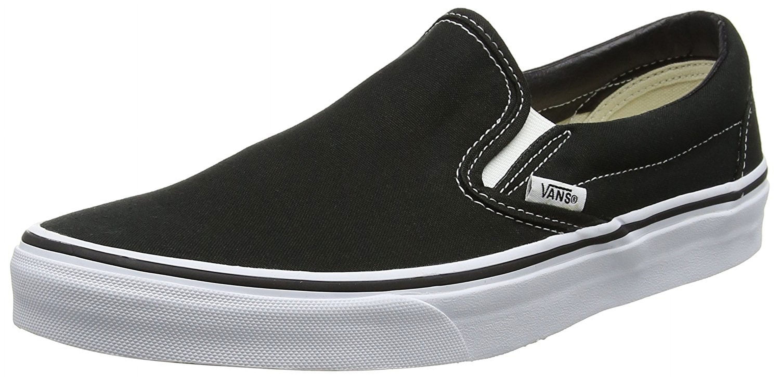 Vans slip on chex platform skate shoe top