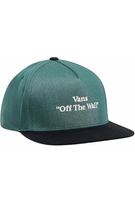 Unisex Classic Full-Patch Quoted One-Size Snapback Hat, Bistro Green