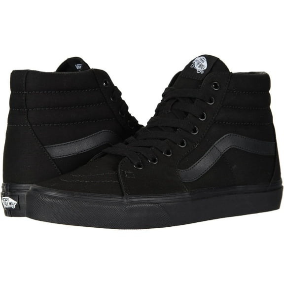 Vans Unisex Classic Ski8-Hi - Black Black - Size 6.5 Women/ 5 Men