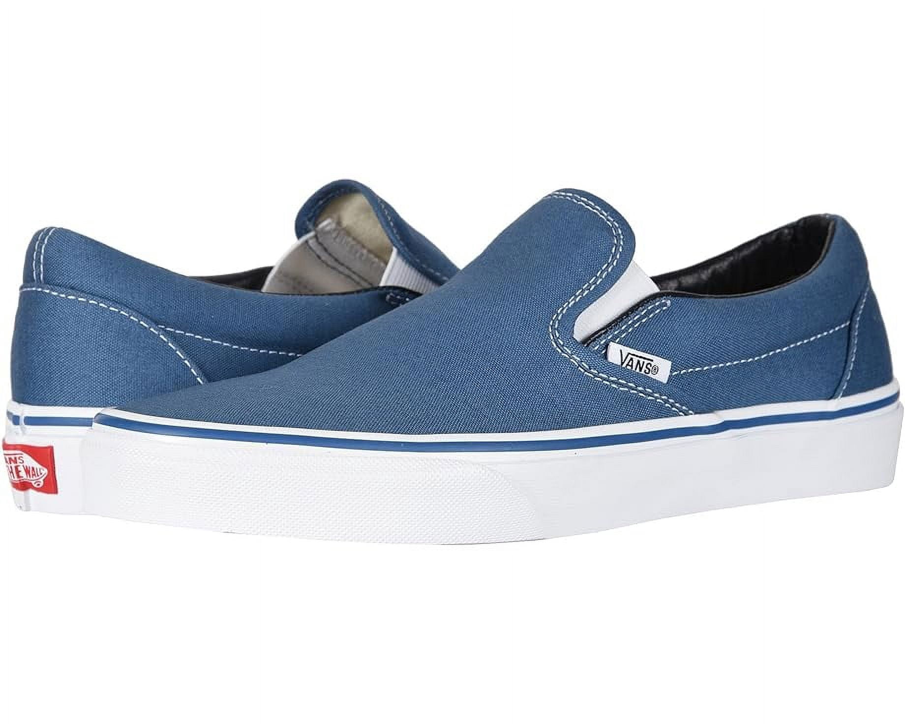 Vans Unisex Classic White Navy Suede SK8-Low Athletic Shoes Men 5.5 Women 7 New Vans | Skate Old Skool Navy/White Skate Shoe main image 3