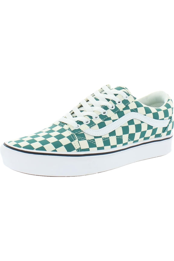 Unisex ComfyCush Checker Old Skool Sneakers (7)