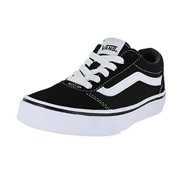 Vans Unisex Kids' Ward Low-Top Sneakers, (Suede/Canvas) Black/White Iju, 5 UK 5 UK