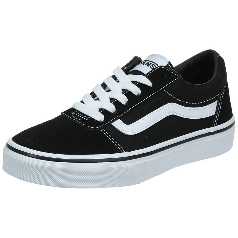 Kids\' Unisex Sneakers, Vans Iju Ward Low-Top Black/White (Suede/Canvas)