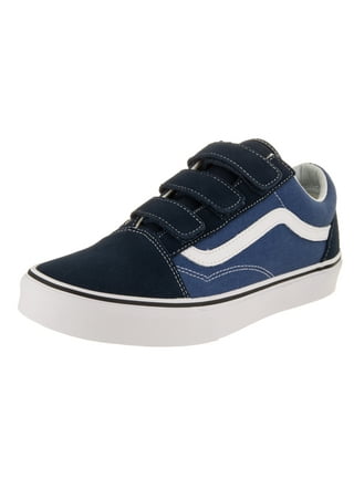 Navy blue shop velcro vans