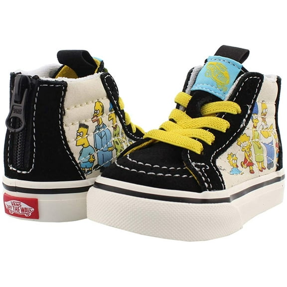 Vans Unisex SK8-Hi (Realtree Xtra) 7.5 Toddler Black/White/Yellow