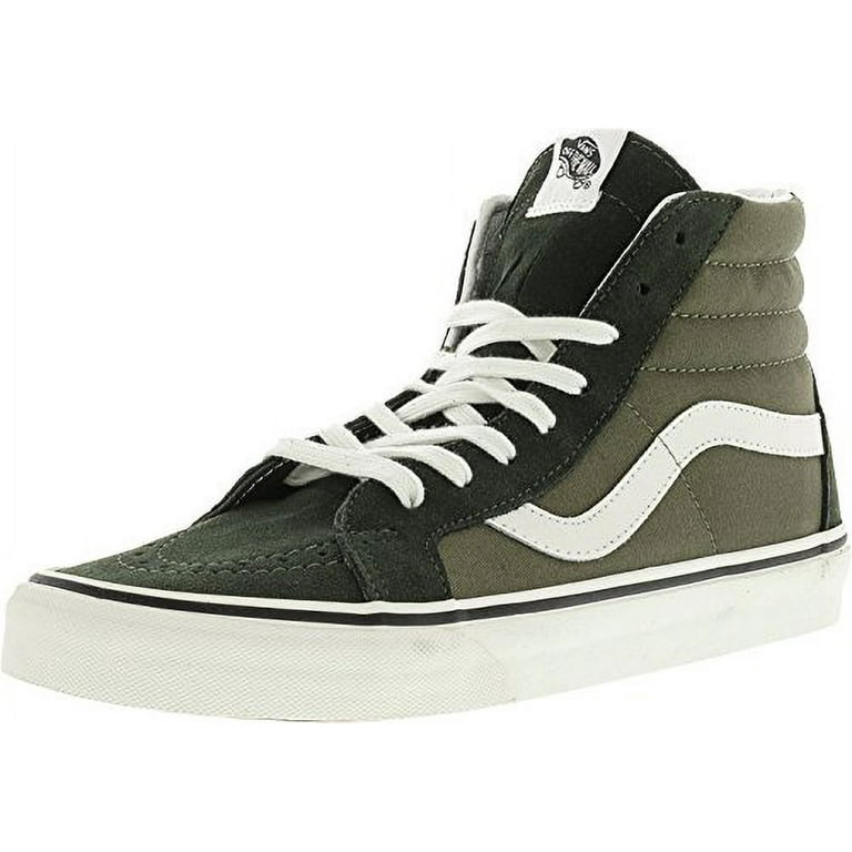 Olive green vans sk8 hi top