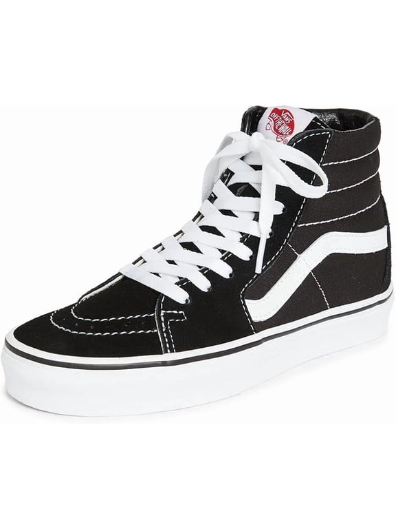 Unisex UA Sk8 High Top Sneakers, Black/Black/White SIZE M6/W7.5