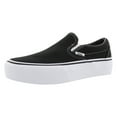 thumbnail image 1 of Vans VN-0EYEBPJ: Unisex Classic Checkered Slip-On Black/Pewter Sneaker (8 D(M) US Men), 1 of 5