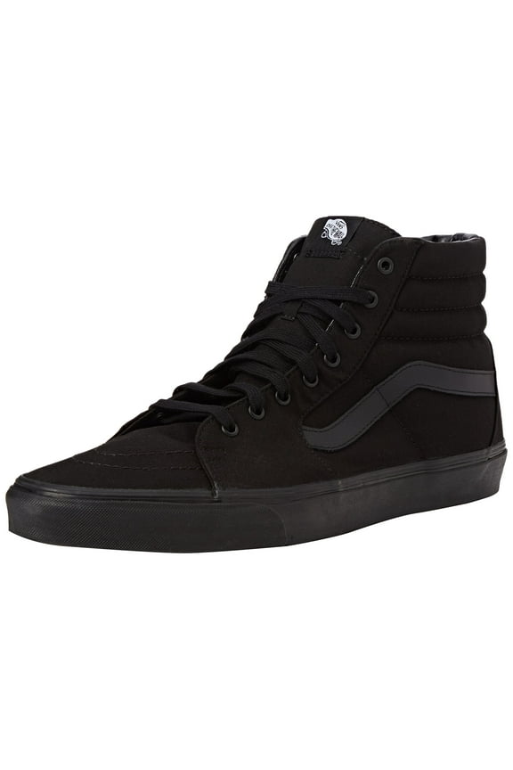 VN-0TS9BJ4 : Unisex Sk8-Hi Black Skate Shoe ( 8 B(M) US Women / 6.5 D(M) US Men)