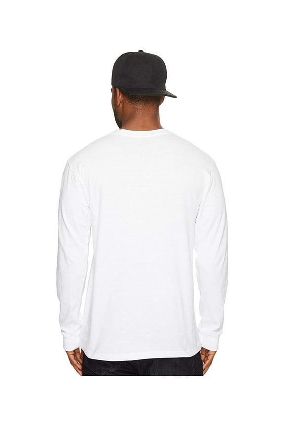 Classic L/S Tee White/Black