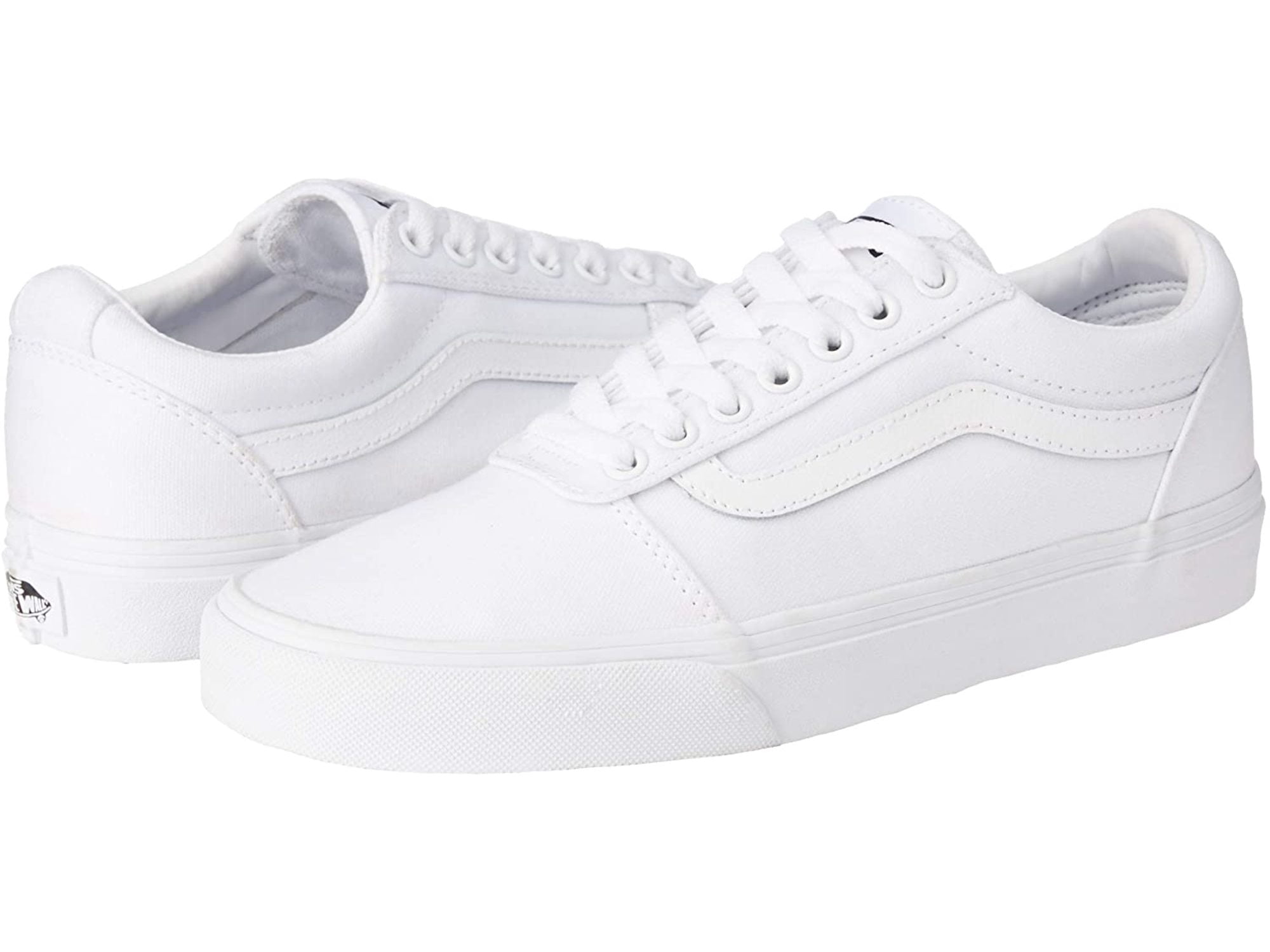 Vans Ward Sneaker in True White Canvas | Men Low-Top - 11.5 - Walmart.com