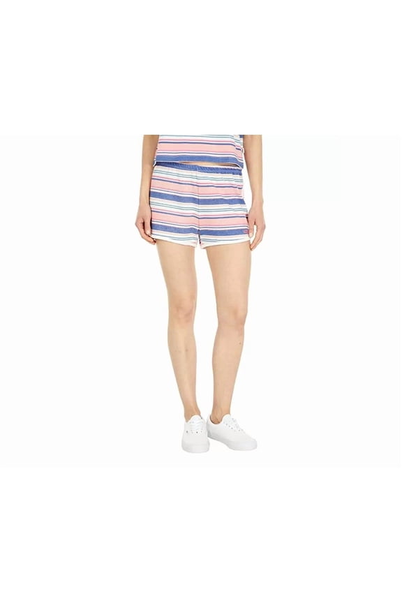 Wazzy Stripe Short Womens Active Skirts Size M, Color: White/Pink/Navy