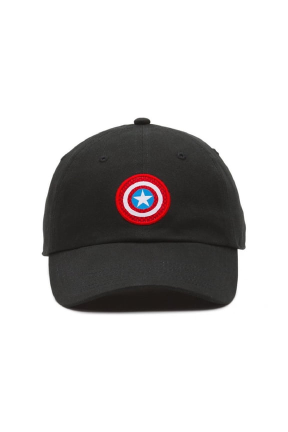 Women's Captain Shield Courtside Strapback Hat One Size