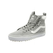 Vans Women's High-Top Sneaker, Suede Drizzle White, 8