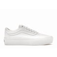 thumbnail image 1 of Vans Women's Old Skool Platform True White Skateboarding Shoes, from StockX, 1 of 5