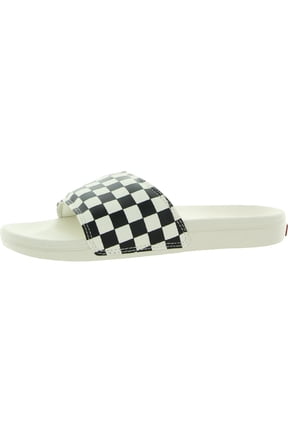 Womens La Costa Faux Leather Slip On Slide Sandals