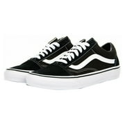 Vans Womens Old Skool Canvas Low Top Skate Shoes B/W 8 Medium B,M