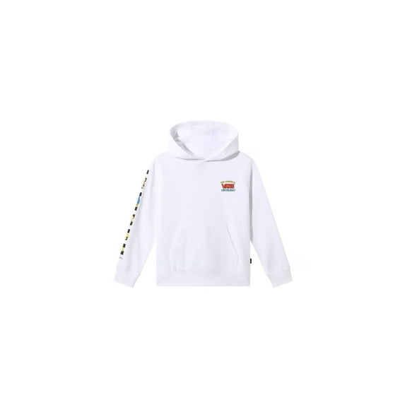 Vans X The Simpsons Family Little Kids' Pullover Hoodie White vn0a4tu5-zzz