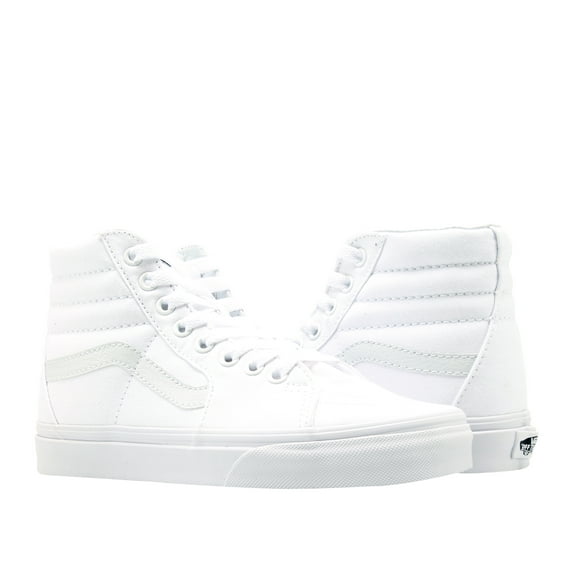 Vans unisex Sk8-Hi True White Skate Shoe 8.5 Men US / 10 Women US