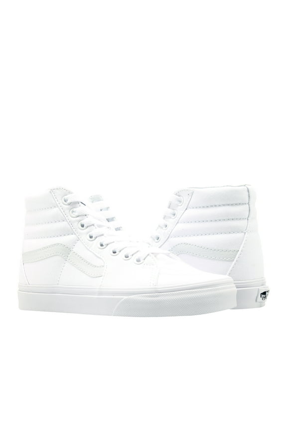 unisex Sk8-Hi True White Skate Shoe 8.5 Men US / 10 Women US