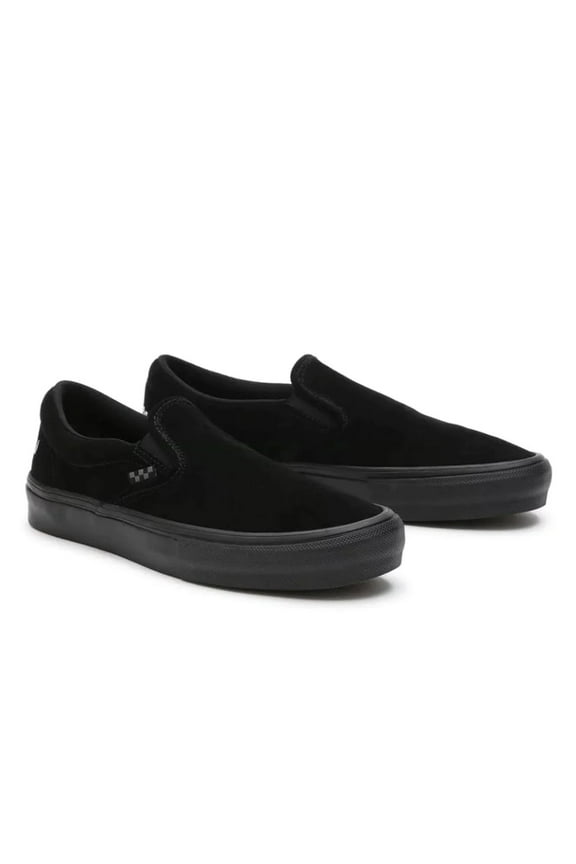 Vans x Motorhead Skate Slip On Shoes - Black / Black