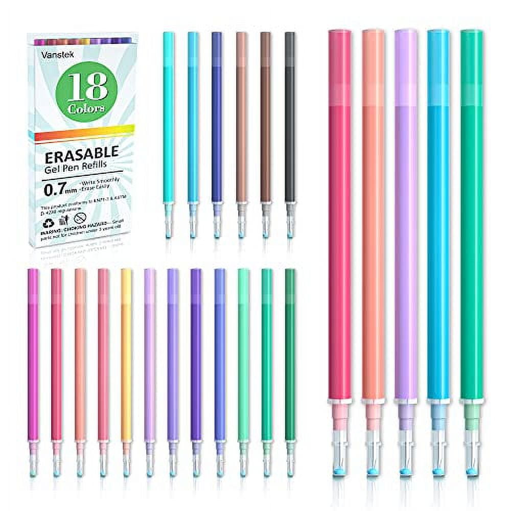 Vanstek 18 Colors Erasable Gel Pen with FriXion