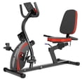 thumbnail image 1 of Vanswe Recumbent Exercise Bike 16 Levels Resistance Maximum Weight 380 lbs. Magnetic Recumbent Stationary Bike, 1 of 7