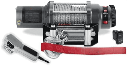 Vantage 4000 Winch - 4000 lb. Capacity, 55' of 7/32