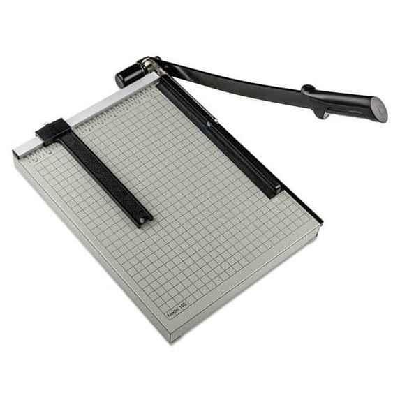 Vantage Guillotine Paper Trimmer/cutter, 15 Sheets, 15" Cut Length, Metal Base, 12.25 X 15.75 | Bundle of 2