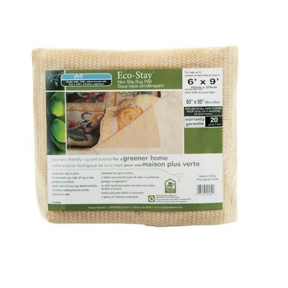 Vantage Industries V14767 Eco-Stay Nonslip Rug Pad  6 x 9 ft.