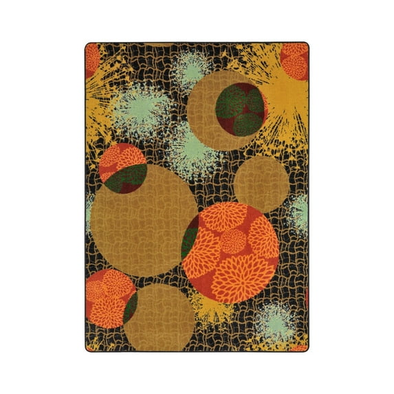 Vantage Point 5'4" x 7'8" Area Rug In Color Autumn-Color:Autumn,Material:Nylon