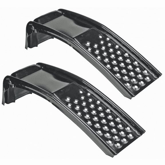 Uriah Products 8000 lb Heavy Duty Steel Car Ramp Pair for Cars/SUVs/Pickups for Stress-Free Home Garage Maintenance